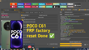Redmi Poco C61 FRP unlock Tool One Click🔥