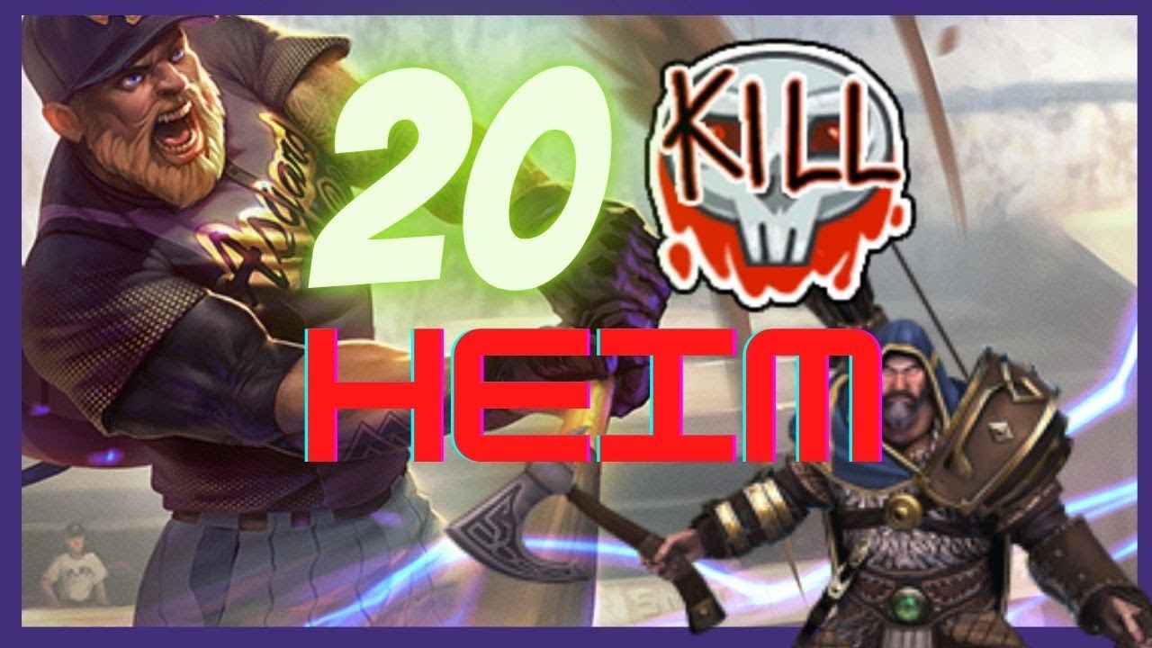 20 kill Heimdallr CRIT game! - YouTube
