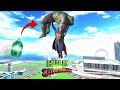 HULK VS SUPERMAN 😱 I INDIAN BIKE GAME 3D BRIGHT STONE TIME' TRAVEL
