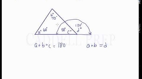 Angle Relationships in Triangles