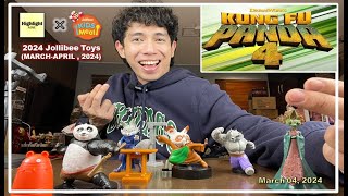 2024 Kung Fu Panda 4 Jollibee Toys (Kung Fu Panda 4 Jolly Kiddie Meal Toys)