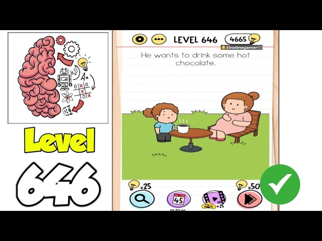 Brain test level 646 Solution - YouTube