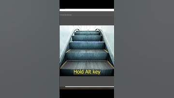 Add pattern to stairs in Photoshop #shorts #photoshop_tutorial