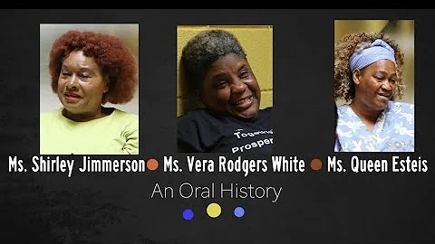 An Oral History With Ms. Vera Rodgers White, Ms. Q...