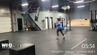 Belgium Showdown Qualifier wod 3