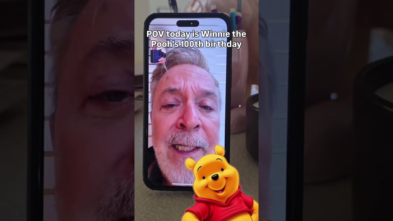 HAPPY 100TH BIRTHDAY POOH!! @jimcummingspod @Disney