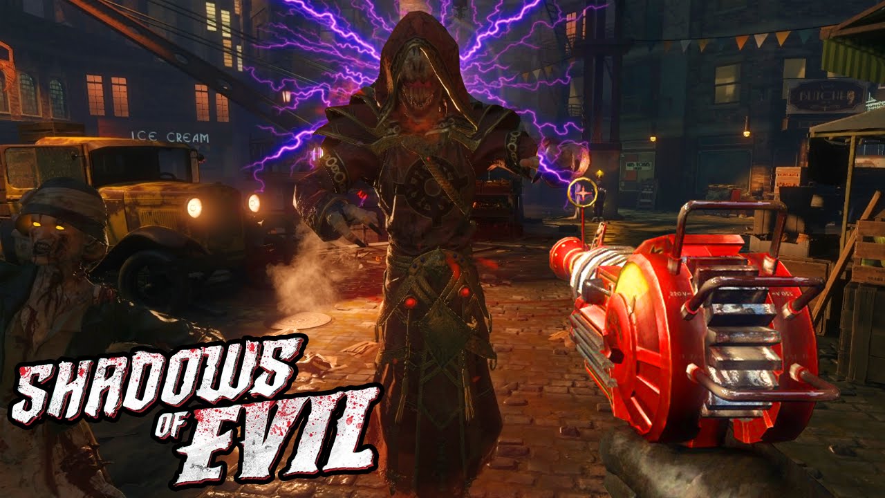 BLACK OPS 3 ZOMBIES "EASTER EGG" PURPLE GATEKEEPERS ON SHADOWS OF EVIL