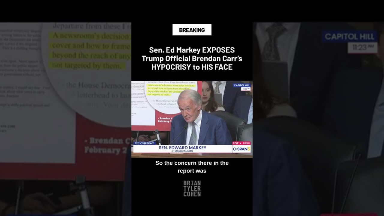 Top Democrat EXPOSES Trump’s FCC chair TO HIS FACE