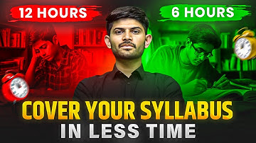 Time-Saving Study Hacks: Cover Your Syllabus Quickly | Best Approach and Strategies