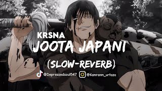 KR$NA - Joota Japani - (Slow & Reverb ) Depressedsoul Resimi