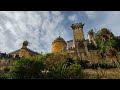 Approaching the Pena Palace in Sintra