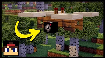 ✔ Minecraft: How To Make A Working Drone With A Camera | Works In MCPE