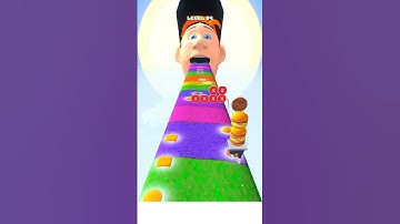 Lick Runner 3D 🥮🍦🍭🌰 Gameplay Walkthrough All Levels Android İos Part 99 #Shorts