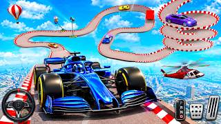 Mega Ramp Car Stunt 3D - F1 Mega Stunt Ramp Simulator - Android GamePlay screenshot 1