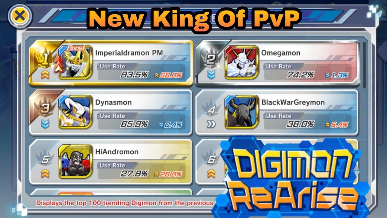 Imperialdramon Decimates Tenacious Digimon Weekly Pvp Analysis Digimon Rearise