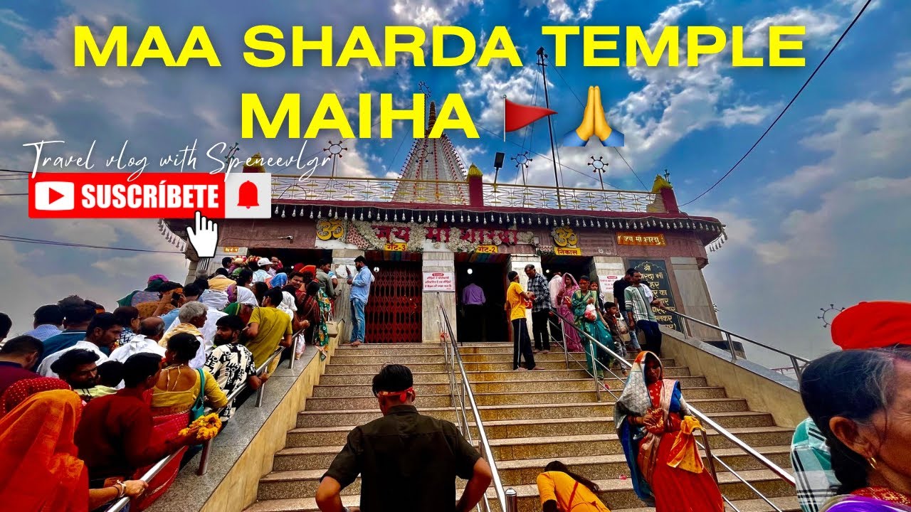 Sharda Maa temple Maihar 🙏 Maihar ||sharda Mata mandir 🚩 Maihar temple ...