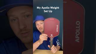 My Spartus Apollo Lead Tape Setup #pickleballpaddle #sports