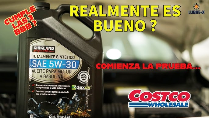 Aceite Motor Gasolina 100% Sintetico 5w30 Gonher Prime 946ml