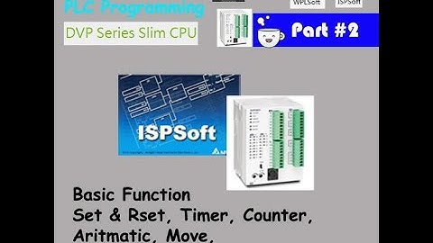 MOVE & ARITMATIC Function ISP Soft | Delta PLC