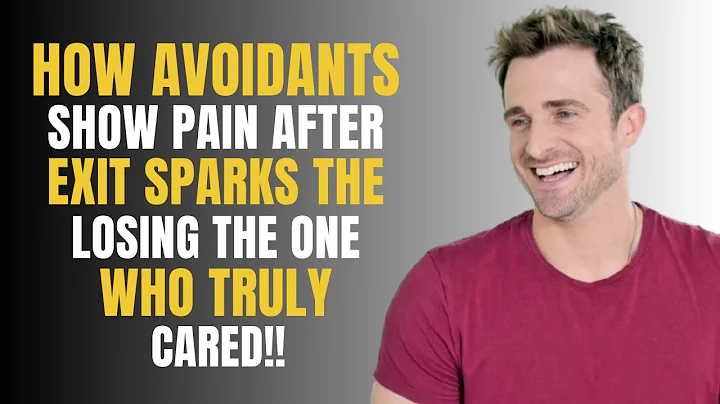 HOW AVOIDANTS SHOW PAIN AFTER LOSING THE ONE WHO TRULY CARED | MATTHEW HUSSEY
