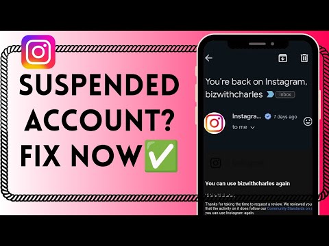 How To Fix Suspended Instagram Account 2026 - YouTube