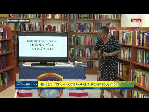 MEM5233 MGT OF HIGHER EDUCATION TUTORIAL LESSON 2