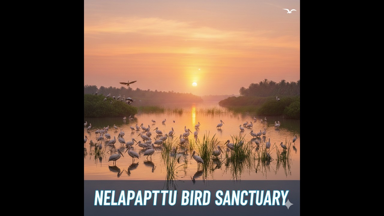 The wonderful world of birds at Nelapattu Bird Sanctuary. A feast to nature lovers and photographers