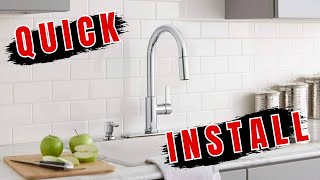 Glacier Bay Paulina style Single Handed Faucet Fast Connect Review