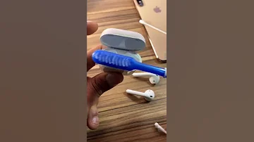 Airpods 2 Clean تنظيف سماعات ابل 