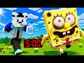 SI SPONGEBOB SE SECA SE TRANSFORMA EN MONSTRUO EN MINECRAFT