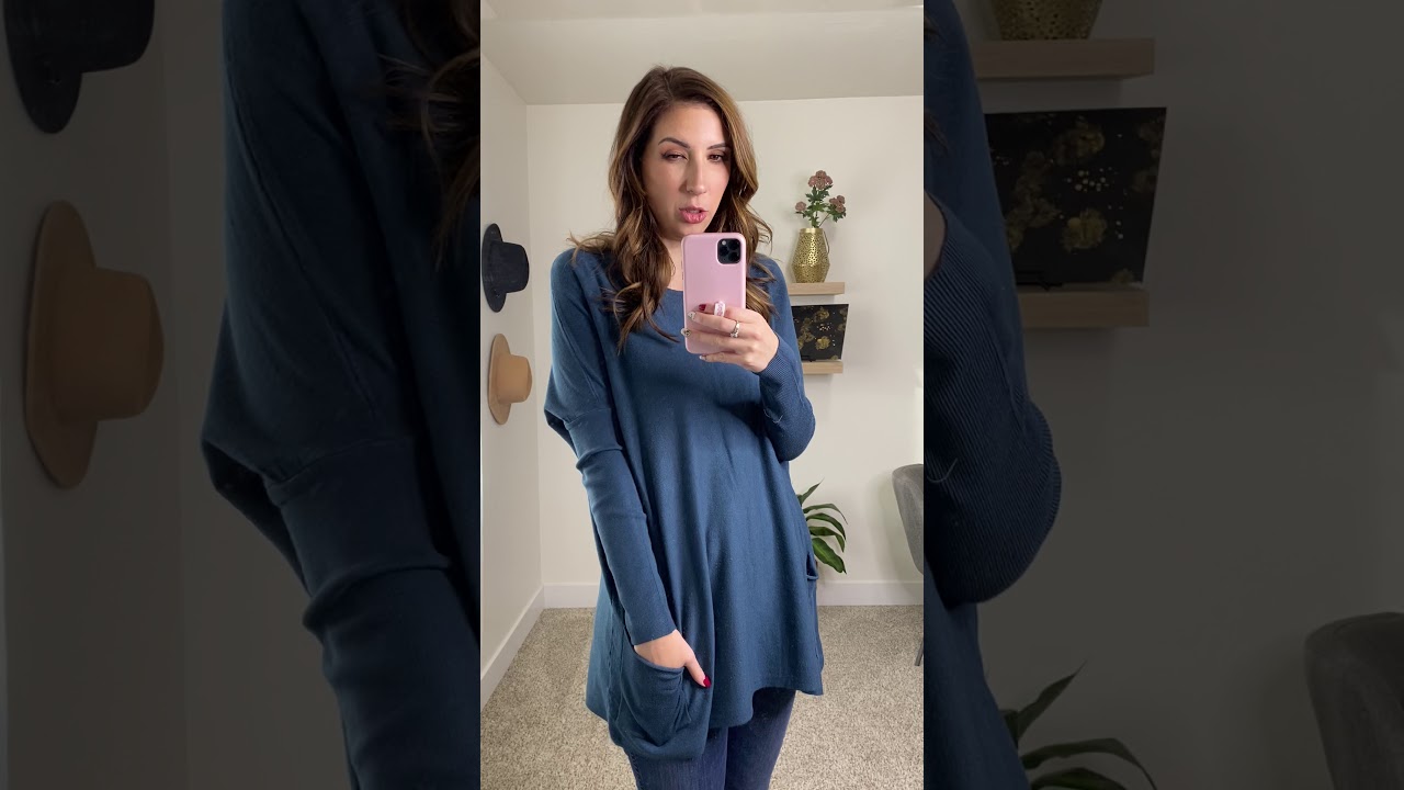 Keep Me Close Teal Sweater