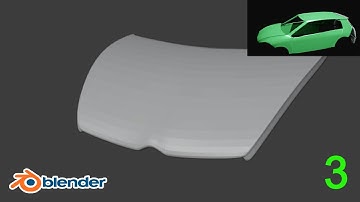 Blender 3D - How To 3D Model a Car in Blender 2.9 - Part 03