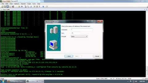 Configuring a Cisco Access Server   YouTube