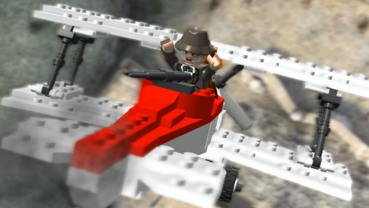 LEGO Indiana Jones - TROUBLE IN THE SKY Story Mode Walkthrough Gameplay