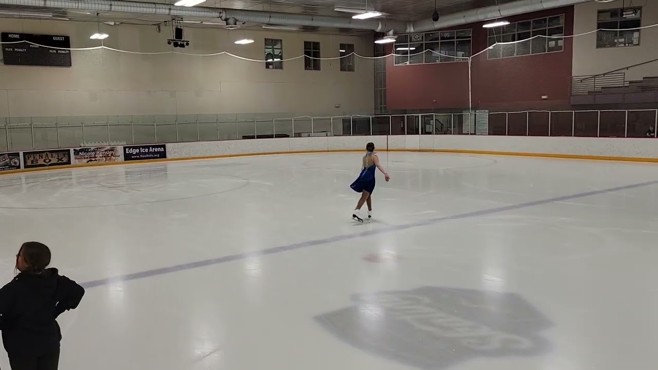 Chloe Glabach Senior Solo Free Dance Test