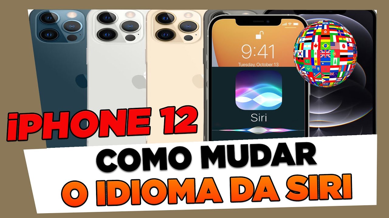 Como Mudar o Idioma da Siri no iPhone 12, 12 Mini, 12 Pro e 12 Pro Max ...