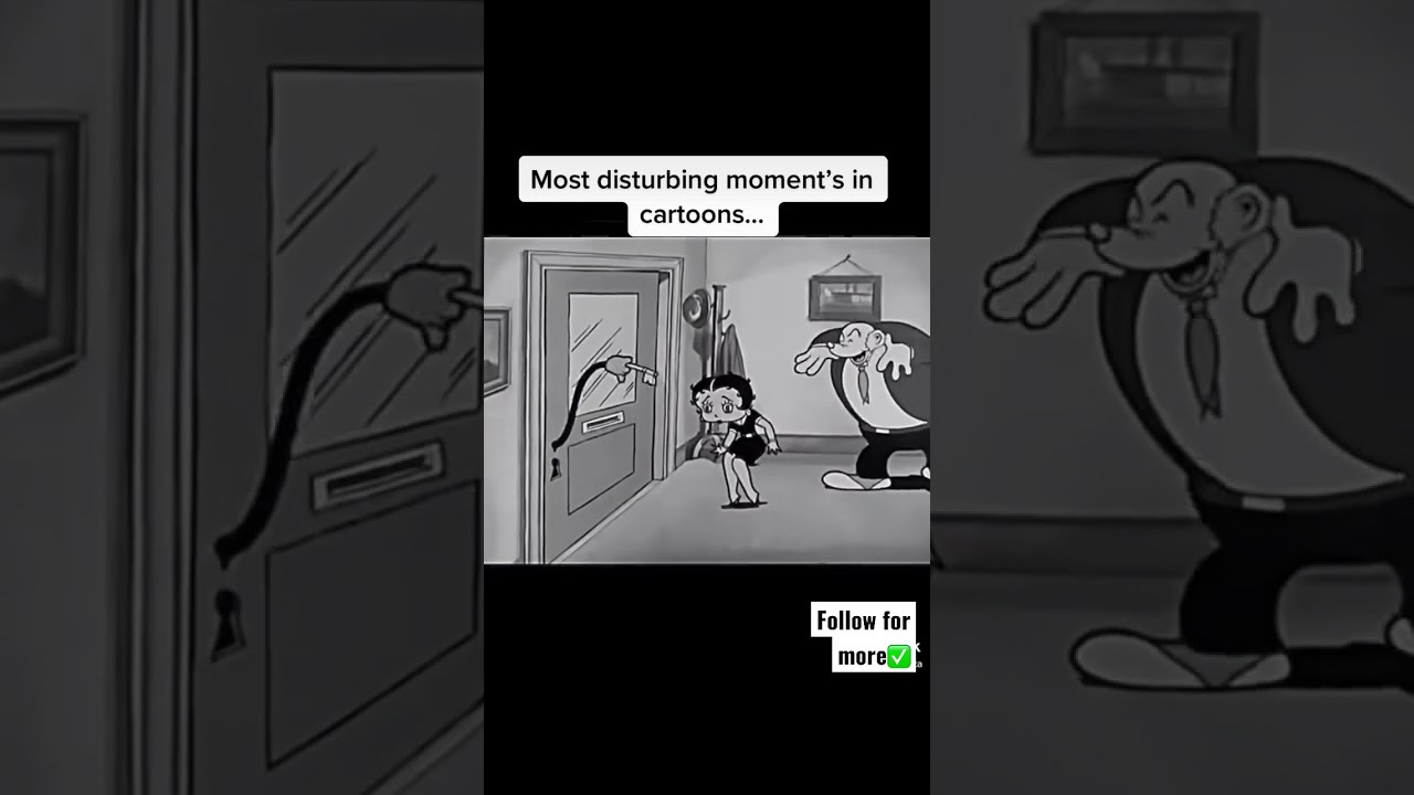 Most Disturbing Moments In Cartoons Shorts Reels
