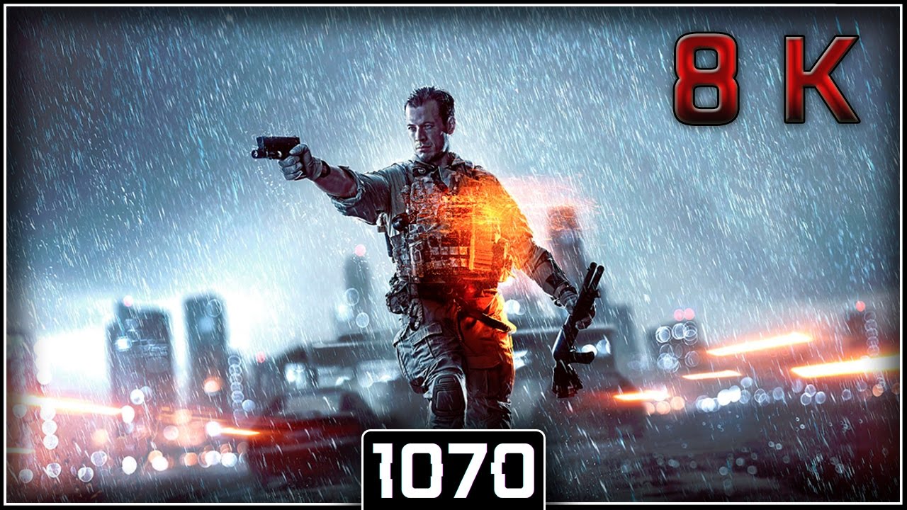 Battlefield 4 EXTREME Testing 8K GTX 1070 i7 6700k Benchmark