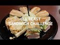 5LB BEAST SANDWICH CHALLENGE with RANDY SANTEL and WAYNE ALGENIO | UNCUT & UNCENSORED