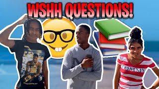 WSHH QUESTIONS | HIGH SCHOOL EDITION 📚