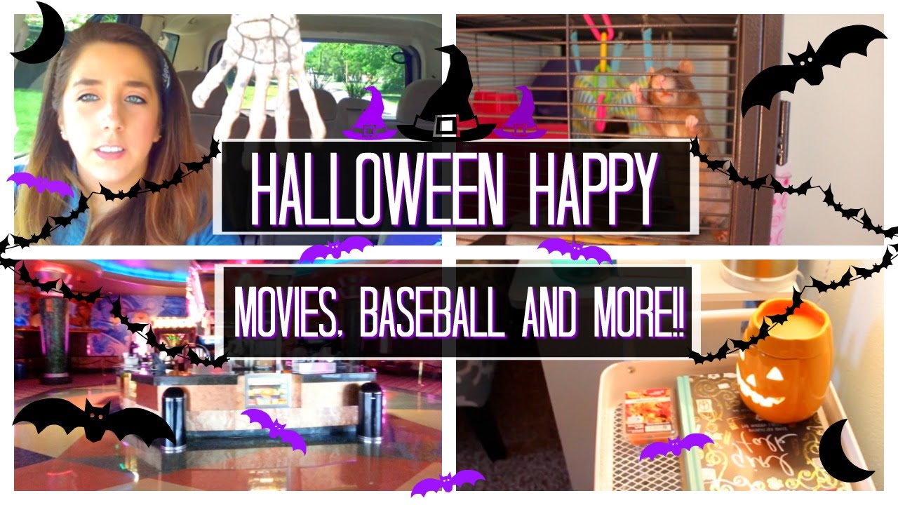 Halloween Happy//Movies, Baseball and More!!