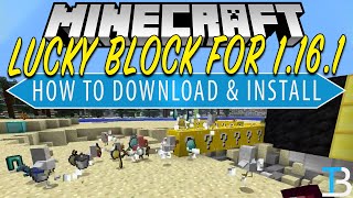 Lucky Block Mod for Minecraft 1.17.1/1.16.5/1.16.4/1.15.2/1.14.4