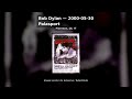 Bob Dylan - 2000-05-30 - Palasport, Florence, 16, IT