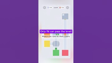 Car jam puzzle - only 1% can pass the level