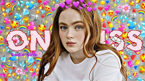 One Kiss Ft. Sadie Sink Edit 🥰 Status l Sadie Sink Edit Status l Max edit status #strangerthings
