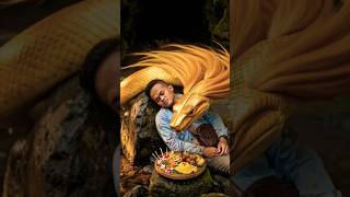 Ulargondrong😂🐛🫣20#ramahhewanpeliharaan#kisahnyata#simbolisme#videocinematik#mythicalvi#animals