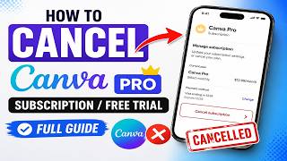 How to Cancel Canva Pro Subscription or Free Trial (2026) – Full Guide
