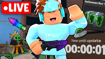 🔴 MM2 HALLOWEEN UPDATE LIVE 2025