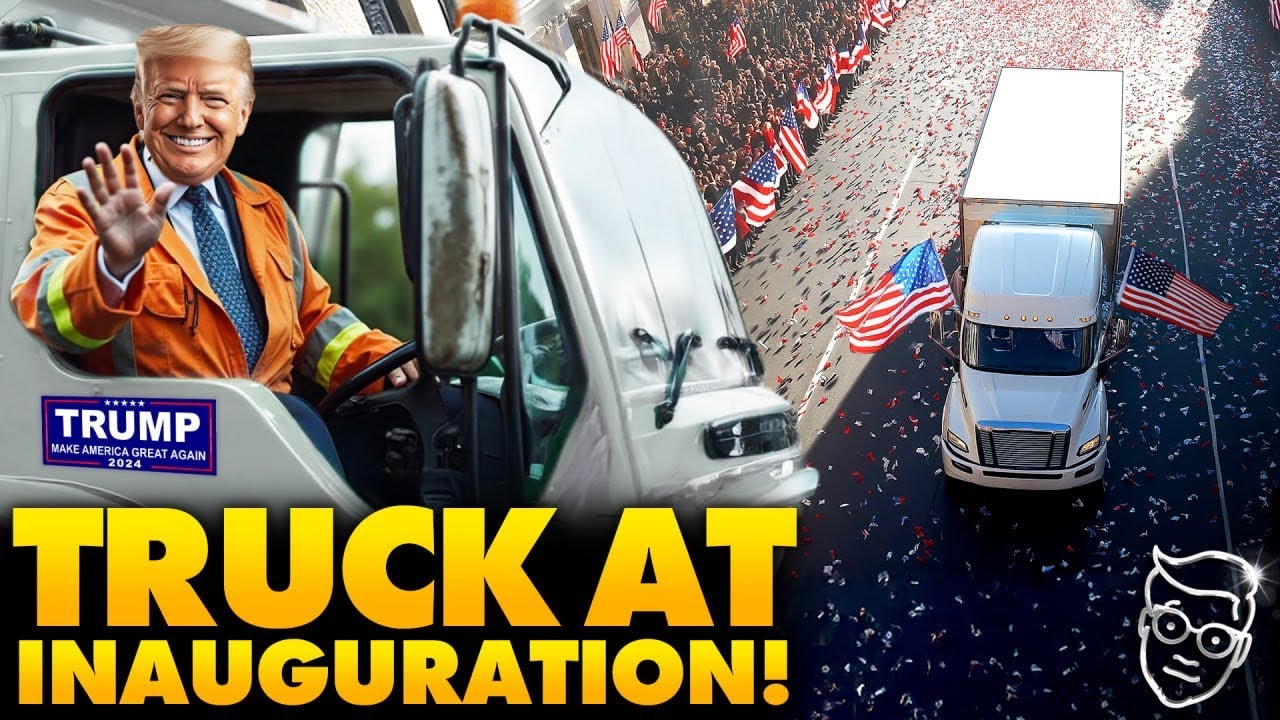Trump’s Viral Garbage Truck Will Drive In Inauguration Parade  | 'We're SO Back' 🚛