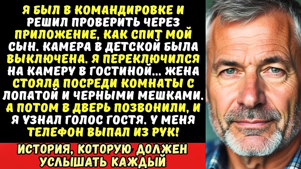 Я проверял видеоняню, чтобы увидеть сына, но то, что делала жена в гостиной, заставило меня...